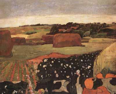 Paul Gauguin The Hayricks (mk07)